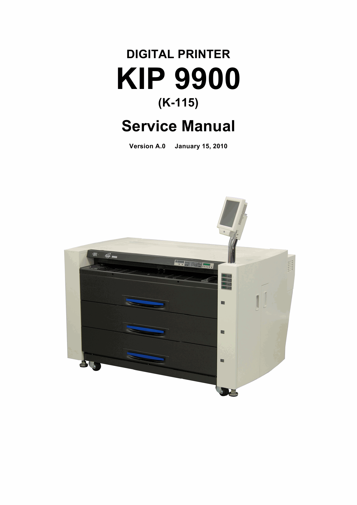 KIP 9900 K-115 Service Manual-1
